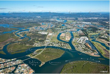 Aerial Photo Hope Island QLD Aerial Photography