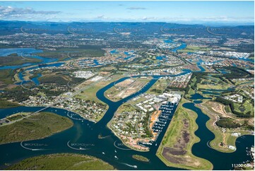 Aerial Photo Hope Island QLD Aerial Photography