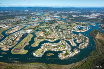 Aerial Photo Hope Island QLD Aerial Photography