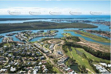 Aerial Photo Hope Island QLD Aerial Photography