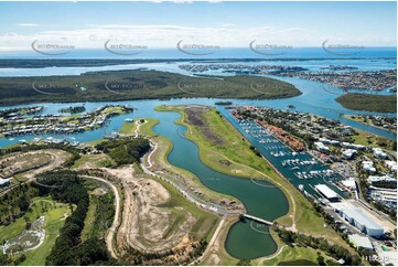 Aerial Photo Hope Island QLD Aerial Photography