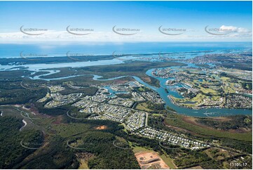 Coomera Waters Estate - Coomera QLD QLD Aerial Photography