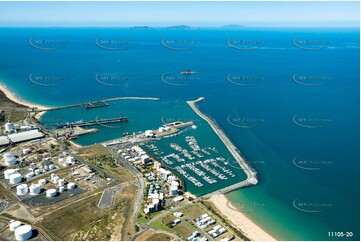 Aerial Photo Mackay Harbour Aerial Photography