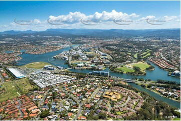 Aerial Photo Burleigh Waters QLD Aerial Photography