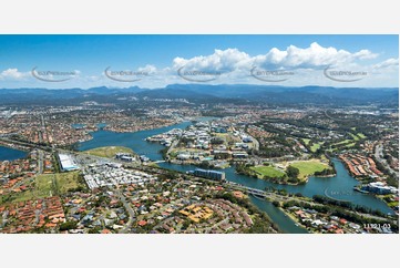 Aerial Photo Burleigh Waters QLD Aerial Photography