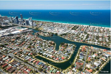 Aerial Photo Mermaid Waters QLD Aerial Photography