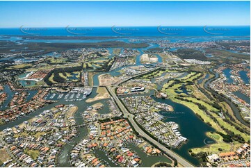 Aerial Photo Hope Island QLD Aerial Photography