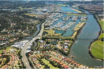 Aerial Photo Helensvale QLD Aerial Photography