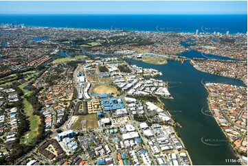 Aerial Photo Varsity Lakes QLD Aerial Photography