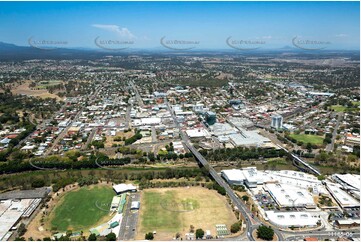 Aerial Photo Ipswich CBD QLD Aerial Photography