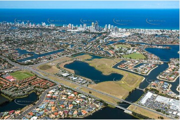 Aerial Photo Mermaid Waters QLD Aerial Photography