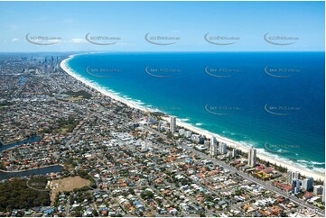 Aerial Photo Miami QLD Aerial Photography