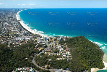 Aerial Photo Burleigh Heads QLD Aerial Photography