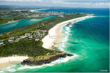 Dream Time Beach Fingal Head NSW Aerial Photography