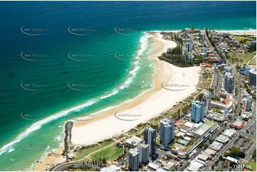Aerial Photo Coolangatta & Point Danger QLD Aerial Photography