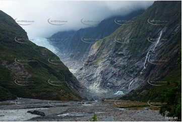 Franz Josef Glacier - West Coast NZ Aerial Photography