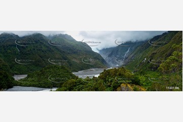 Franz Josef Glacier - West Coast NZ Aerial Photography