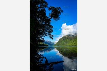 On the Road to Milford Sound Aerial Photography