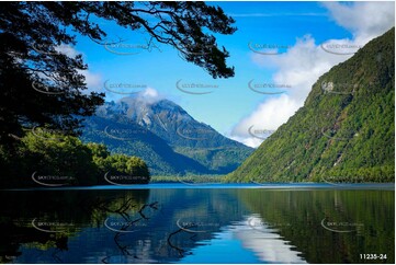 On the Road to Milford Sound Aerial Photography