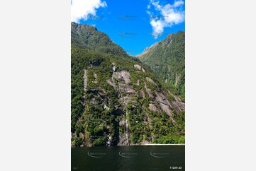 On the Road to Milford Sound Aerial Photography