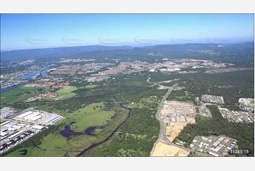 Monterey Keys & Saltwater Creek - Helensvale QLD Aerial Photography