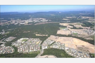 Monterey Keys & Saltwater Creek - Helensvale QLD Aerial Photography