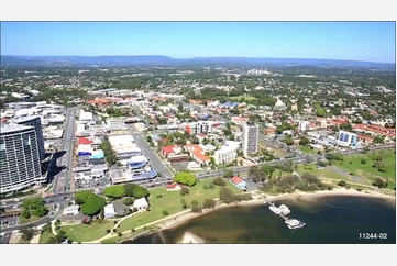 Low Level Southport Broadwater Parklands QLD Aerial Photography