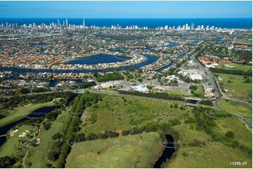 Aerial Photo Carrara QLD Aerial Photography