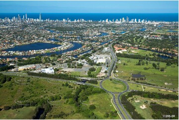 Aerial Photo Carrara QLD Aerial Photography