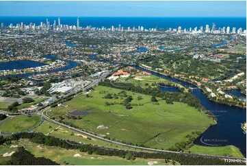Aerial Photo Clear Island Waters QLD Aerial Photography