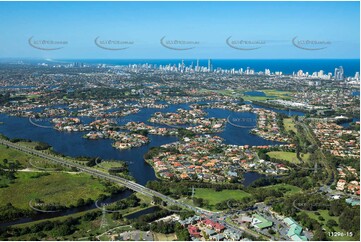 Aerial Photo Clear Island Waters QLD Aerial Photography