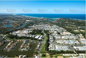 Aerial Photo Currumbin Waters QLD Aerial Photography