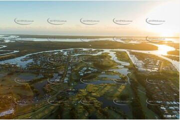 Oyster Cove & Monterey Keys at Dawn QLD Aerial Photography