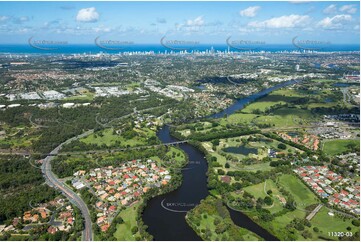 Aerial Photo Ashmore QLD Aerial Photography