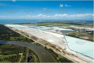 Runway Construction Brisbane Airport QLD Aerial Photography