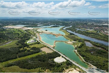 Sand Mining at Lawnton QLD Aerial Photography