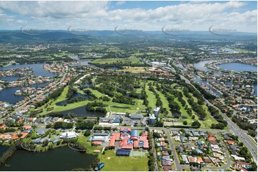 Aerial Photo Clear Island Waters QLD Aerial Photography