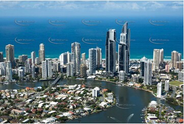Aerial Photo Paradise Waters QLD Aerial Photography