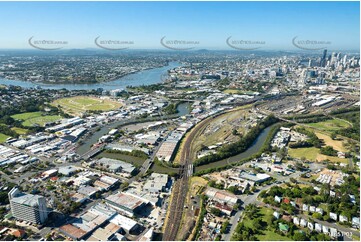 Aerial Photo Bowen Hills QLD Aerial Photography