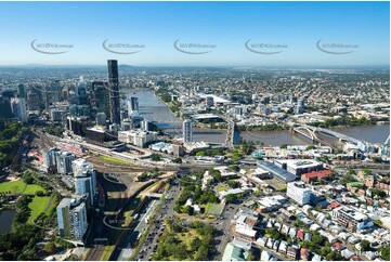 Aerial Photo Brisbane CBD QLD Aerial Photography