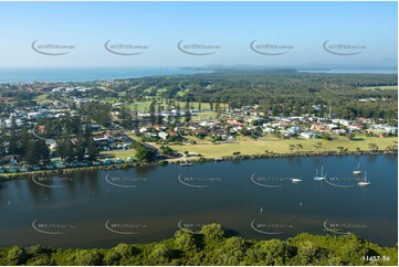 Aerial Photo Yamba NSW Aerial Photography