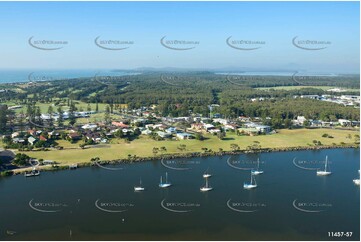 Aerial Photo Yamba NSW Aerial Photography