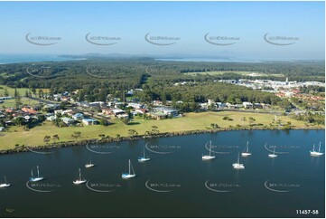 Aerial Photo Yamba NSW Aerial Photography