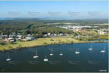 Aerial Photo Yamba NSW Aerial Photography