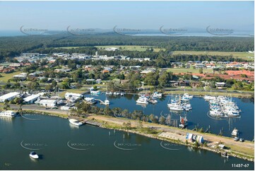 Aerial Photo Yamba NSW Aerial Photography