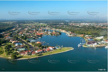Aerial Photo Yamba NSW Aerial Photography
