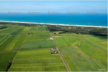 Sugar Cane Land at Patchs Beach Aerial Photography