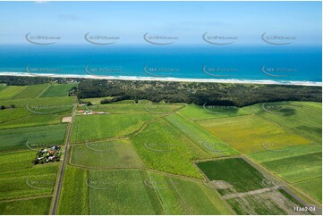 Sugar Cane Land at Patchs Beach Aerial Photography