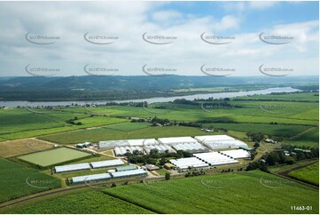 Sugar Cane Land East Wardell NSW Aerial Photography