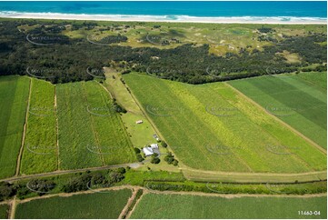 Sugar Cane Land East Wardell NSW Aerial Photography